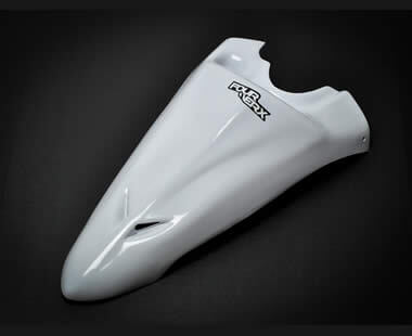 14+ YFZ450R Twin Scooped White Plastic Hood